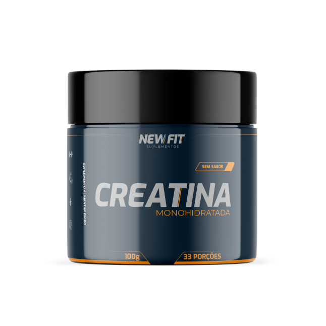 Creatina Monohidratada 100g - New Fit Suplementos