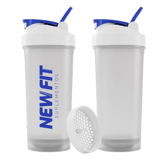 Coqueteleira New Fit Suplementos 600ml – Praticidade e Performance nos Treinos