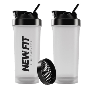 Coqueteleira New Fit Suplementos 600ml – Praticidade e Performance nos Treinos