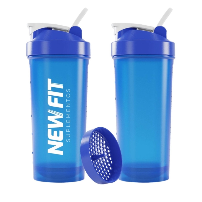 Kit New Fit Whey Protein 900g + Coqueteleira – Proteína com Praticidade no Dia a Dia