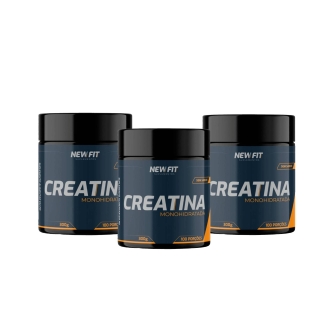 Kit 3 Creatina 300g New Fit – Máxima Performance