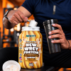 New Whey Protein Sabor Banana com Canela 900g – 24g de Proteína por Dose | New Fit Suplementos